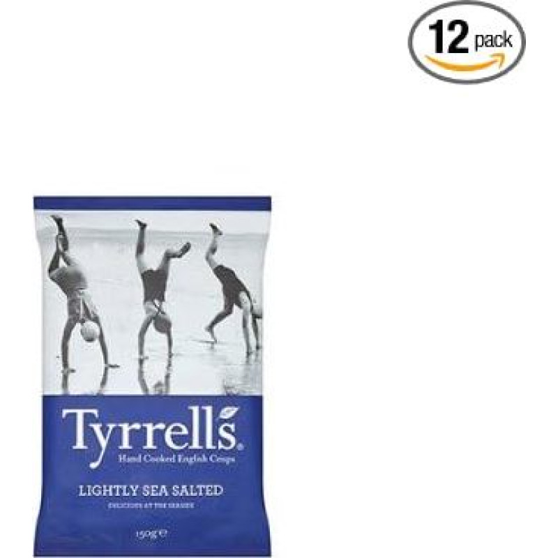 Tyrrell's lengvai sūdytas 150 g Pakuotė 12 x 150 g