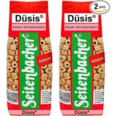 Seitenbacher Nozzle I Whole Grain I Spelt I with Honey I (1 x 250 g) (Pack of 2)