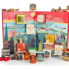 Gourmet Advent Calendar 2024 with French Delicacies from the Périgord. Elegant Delicatesses such as Duck Liver, Godfather, Game, Terrines and Sweets. From the Perigord