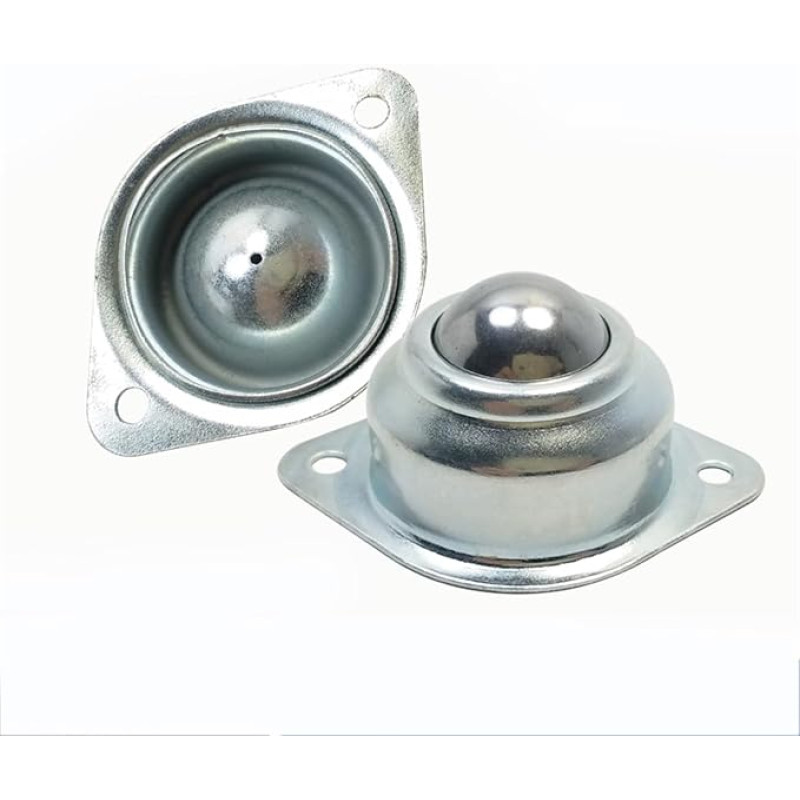 Sumontuotas guolis 10/5/2PCS CY-12A/15A/19A/25A/30A/38A Flansch montiert Kugel Transfer Einheit Stahl Roller Ball Transfer Lager Transfer Lager Einheit for Ball Bearing Skate Bearings ( Spalva : CY-15A 10