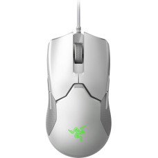Razer Viper Mercury (Limited Amazon Edition) - wired gaming mouse with only 69g weight for PC / Mac (ultralight, both hands, speedflex cable, optical 5g sensor, chroma RGB lighting) white