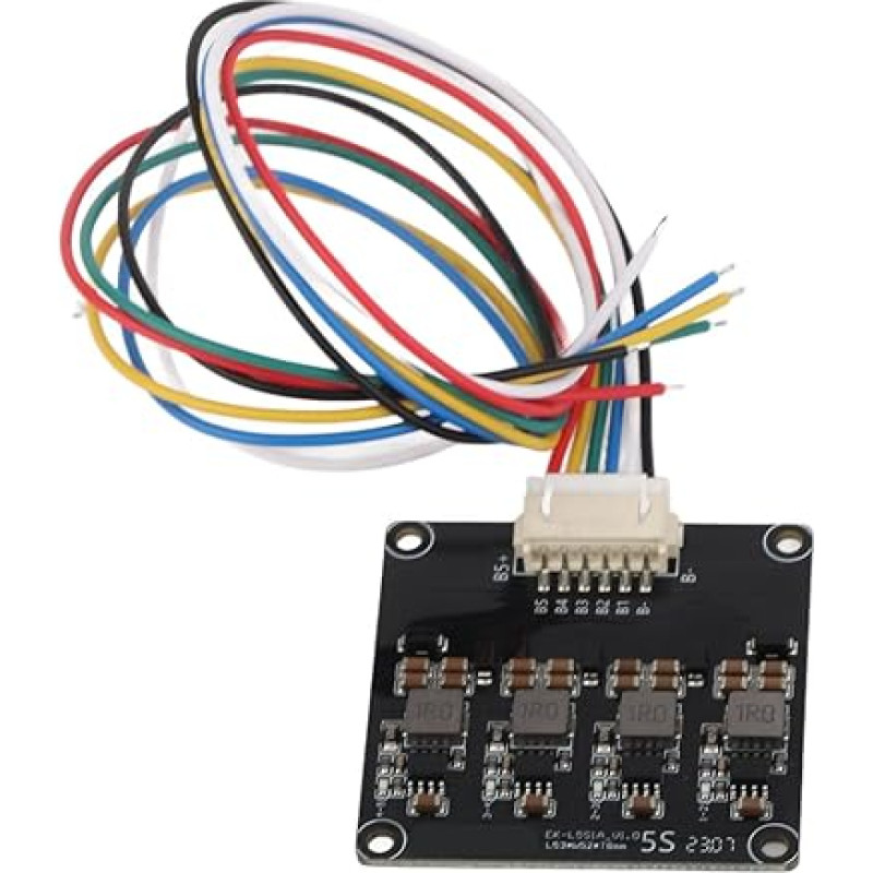 5S 6S 7S 1.2A Active Equalizer Balancer, Inductive NCM Li-Ion Lifepo4 LFP Lithium Battery Balancer Energy Transfer Board with Balance Instructions and Highly Accurate BMS Balance Protection (5S)
