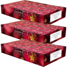 Pajoma 90 kvapiųjų arbatžolių, 3 x 30 kvapiųjų žvakių, daugybė kvapų (kepti obuoliai), 3 vnt. (1 pakuotė)