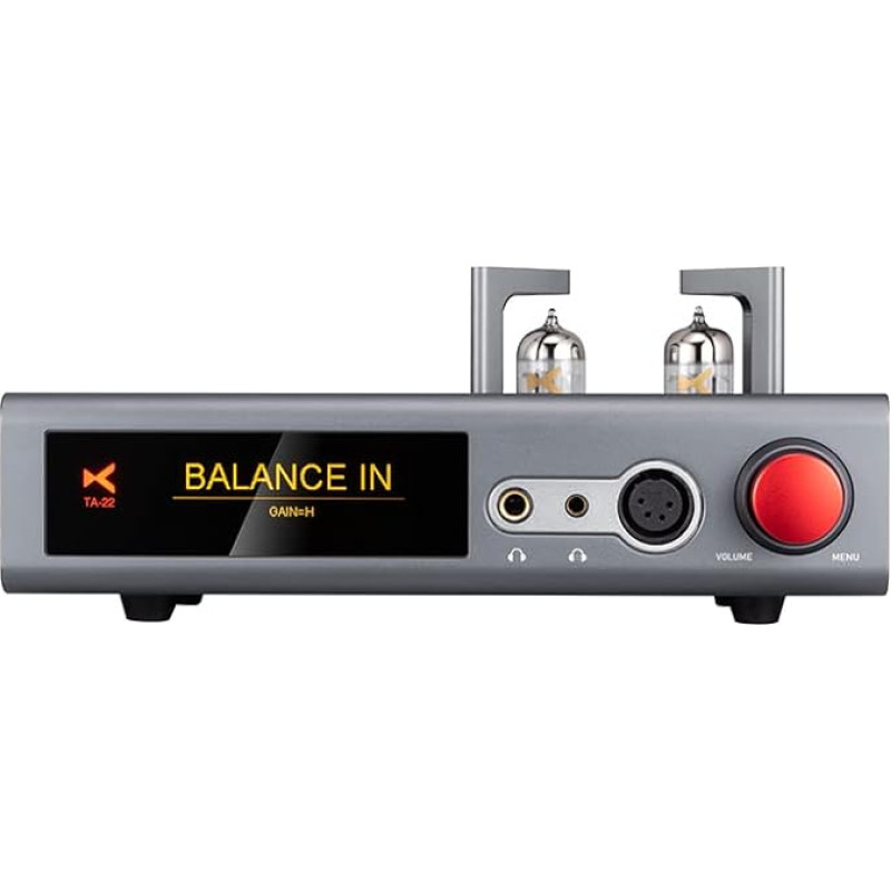 Xduoo TA-22 ES9038Q2M*2 DSD256 HD Bluetooth PCM 32 bit/384 kHz Balance Output High Performance DAC/Tube Balance Headphone Amplifier