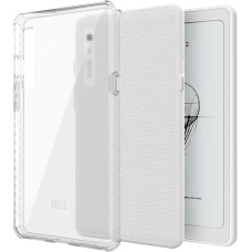 TUDIA SKN Compatible with Onyx Boox Palma 2 Case [Reinforced Corners] Shockproof Thin Anti-Yellowing Silicone Gel Transparent Back Lightweight Grip TPU Bumper for eReader (Transparent)