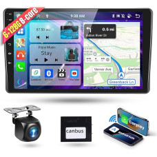 6G + 128G 8 branduolių: podofo 9 colių automobilinis radijas 