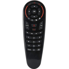 2.4G Wireless Air Remote Mouse, Smart Voice Remote Control with USB Receiver, Plug and Play, 33 Buttons Remote Mouse for Android TV Box/PC/Smart TV/Projector