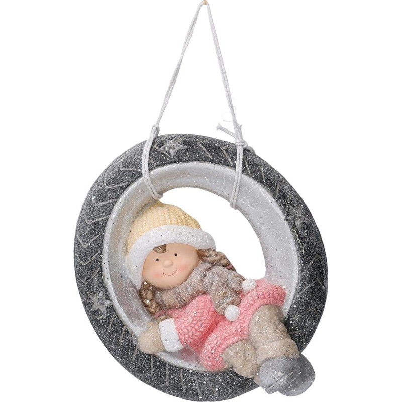 6147320000VACCHETTI Mergaitė iš dervos ant rožinės padangos