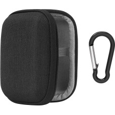 Geekria Headphone Carrying Case Compatible with Logitech G FITS Case, Replacement Protective Travel Bag with Cable Storage (Dark Grey)