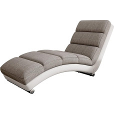 Mirjan24 Holiday Lounge Chair, minkštas krėslas, pasirinktos spalvos, poilsio krėslas, modernūs namų baldai (Soft 017 + Lawa 05)