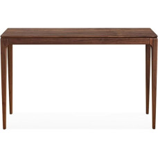 Konsolinis staliukas, Šiuolaikinis medžio masyvo konsolinis staliukas, Juodas riešutmedžio sofos staliukas, Prieškambario staliukas, Siauras staliukas už sofos, Konsoliniai staliukai prieškambaryje