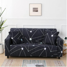 HOOBUY Bedruckter Sofabezug, Stretch-Couchüberzüge, gemusterte Schonbezüge für Sessel (XK, Sessel)