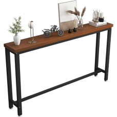 Konsolentisch Beistelltisch Konsolentisch mit Stauraum, Sofa-Rückenregal, Tischkonsole, Sofatisch, Konsolentisch, moderner schmaler Konsolentisch, Eingangstisch mit Ablageflächen, verstellba