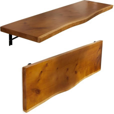 GSHUPIOU Wandmontierter Klapptisch，Schwebender Hängetisch Schwebender Schreibtisch, Klappbarer Wandtisch, Wandschreibtisch, schwebender Laptop-Schreibtisch, platzsparend(100 * 45cm)