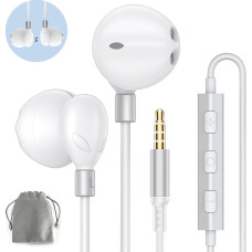 Kopfhörer mit Kabel, In-Ear-Kopfhörer mit Mikrofon, magnetische Sport-Kopfhörer, mit Kabel und Lautstärkeregler, Stereo und Hi-Fi-Audio, 3,5 mm Klinkenstecker für iPhone, Samsung, Xiaomi, Oppo, Sony,