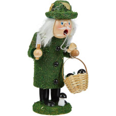 Dekohelden24 Smoker Witch, Moss Man or Forest Woman, Size Approx. 20 cm