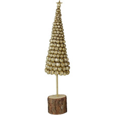 LORENZON GIFT NAY-7028 Decorative MDF + Iron, Gold, One Size