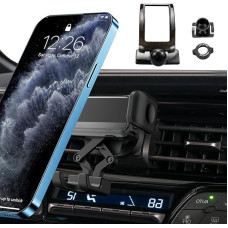 RUIYA Car Mobile Phone Holder Compatible with Toyota C-HR 2016-2021 2023, C-HR Accessories Ventilation Car Mobile Phone Holder Hands Free 360° Dedicated Car Mobile Phone Holder C-HR 2023