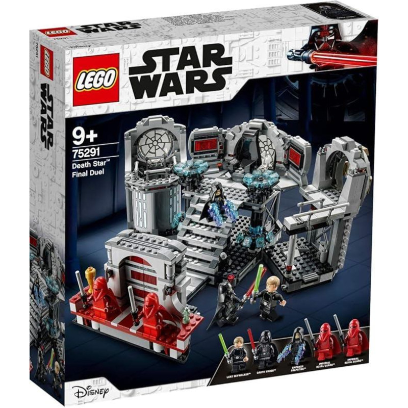 Lego Star Wars 75291 Mirties žvaigždė - finalinė dvikova (775 dalys)