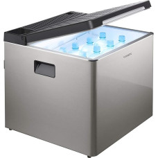 Dometic CombiCool ACX 35 Portable Absorber Cool Box, 31 Litre, 50 mbar, Silent Operation with 12 V, 230 V and Gas, Silver