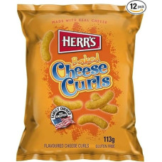Herr's Baked Cheese Curls (12 x 113 g)