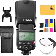 Godox TT600 2.4G Speedlite Master/Slave-Blitz su integruota Auslösesystem für Canon Nikon Pentax Olympus Fujifilm Panasonic (TT600)