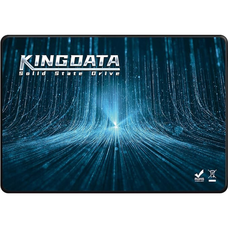 KINGDATA SSD 2,5 colio SATA3 120 GB vidinis kietasis diskas staliniams nešiojamiesiems kompiuteriams SATA III 6 Gb/s 1TB 500 GB 250 GB 128 GB didelio našumo kietasis diskas (120 GB, 2,5 colio SATA3)