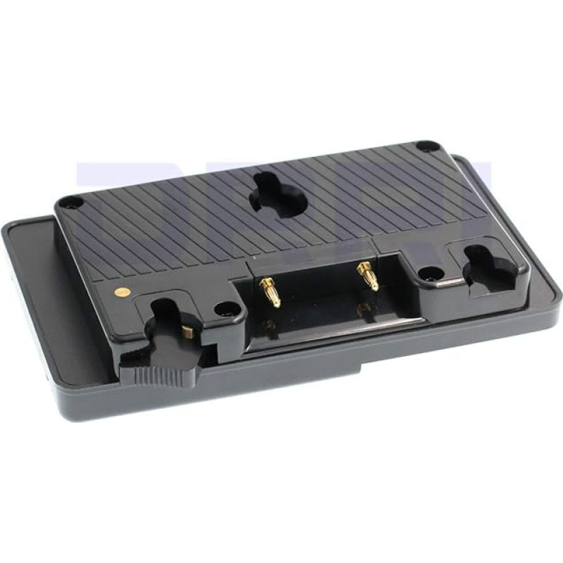 DRRI Anton Bauer Gold Mount to V Mount Adapter Battery Converter Adapter Plate with D-Tap Output for Panasonic DSLR Camera Camcorder (S-GP-A)