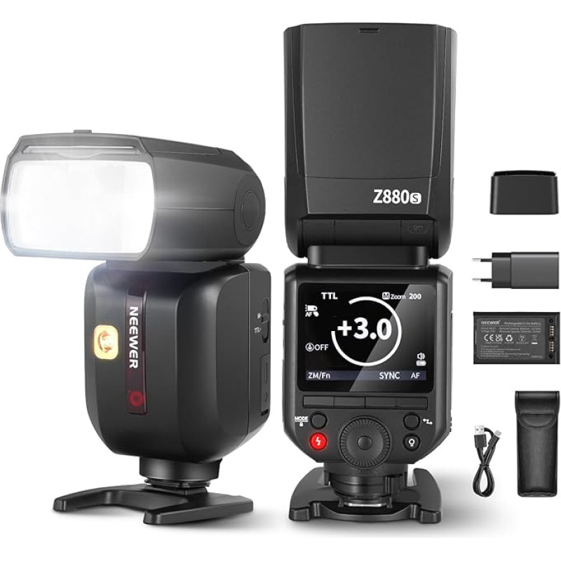 NEEWER Z880-S 2.4G blykstė 76Ws TTL fotoaparato blykstė Speedlite, suderinama su 