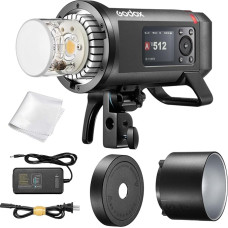 Godox AD600Pro II AD600 Pro II 600 Ws lauko blykstė Speedlite, 40 W dvispalvis modeliavimo šviesos diodas, spalvotas ekranas, 16 spalvų grupės ekranas, sustabdymo režimas, nuo 1/1 iki 1/512 žingsneliais po 0,1