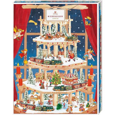 Niederegger Advent Calendar Winter Classic Modern Design Filled with Niederegger Marzipan 300 g