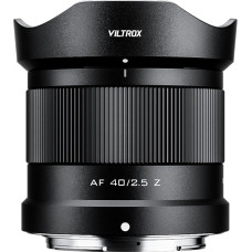 VILTROX 40 mm F2.5 Z objektyvas, AF 40 mm f/2.5 Z pilno formato objektyvas, skirtas Nikon Z laikikliui Zf Z7II Z6II Z8 Z9 Z5 Z30 Z50