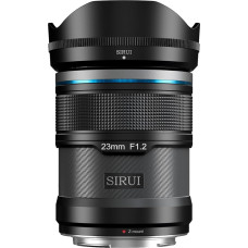 SIRUI Sniper 23 mm automatinio fokusavimo objektyvas F1.2 plataus kampo APS-C fotoaparato objektyvas (Z-Mount, juodas)