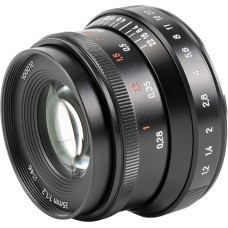 7artisans 35mm f1.2 Mark II APS-C objektyvas su didesne diafragma tinka 