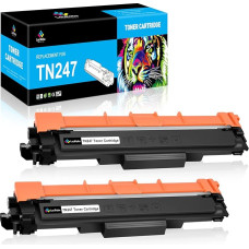 LeciRoba TN247 toneris Brother TN247 TN243, skirtas Brother DCP-L3550CDW DCP-L3510CDW HL-L3210CW HL-L3230CDN HL-L3230CDW HL-L3230CDW HL-L3270CDW MFC-L3710CW MFC-L3730CDN MFC-L3755 0CDW CDW MFC -L3770CDW (2 pakuotės)