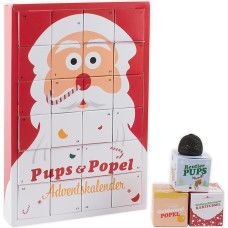 Fun Advent Calendar with Funny Christmas Sweets Like Reindeer Pupse Liebeskummerpillen