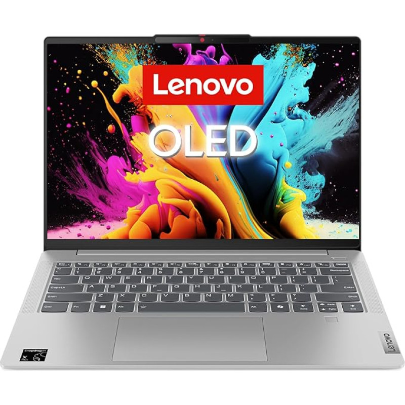 Lenovo IdeaPad Slim 5 Laptop | Copilot+ PC | 14 colių WUXGA OLED ekranas | Qualcomm Snapdragon X1P42100 | 16GB RAM | 512GB SSD | Qualcomm Graphics | Win11 Home | QWERTZ | Grey