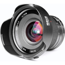 Meike Optics MK 12 mm f2.8 itin plataus kampo objektyvas, skirtas Sony E-Mount