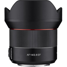 Samyang 14mm F2.8 AF plataus kampo automatinio fokusavimo objektyvas Canon EF vienspalvis