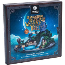 Peters Mit Genuss verführt The 24 Secrets of the Mysterious Christmas Island Advent Calendar with Alcohol Christmas Calendar Truffle Chocolate 255 g