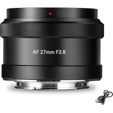 7artisans AF 27mm F2.8 APS-C fotoaparato objektyvas Automatinio fokusavimo STM pagrindinis objektyvas Didelė diafragma Suderinamas su 