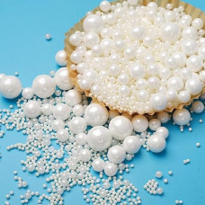 Valgomieji saldainiai Torto apdaila 120G Baltas perlinis cukrus Gimtadienis Helovinas Padėkos diena Kalėdų šalis Komanda Vakarienė Tortas Popieriaus puodelis Tortas Desertas Biskvitas Biskvitas Cukrus Pabarstyti
