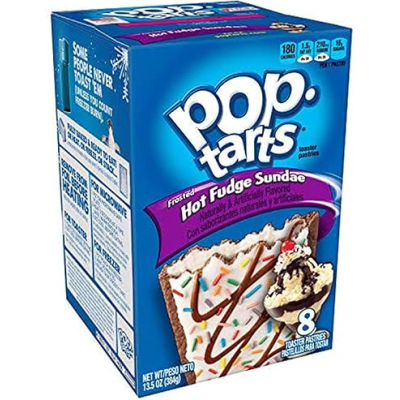 Kellogg's Hot Fudge Sundae Pop Tarts 384gm