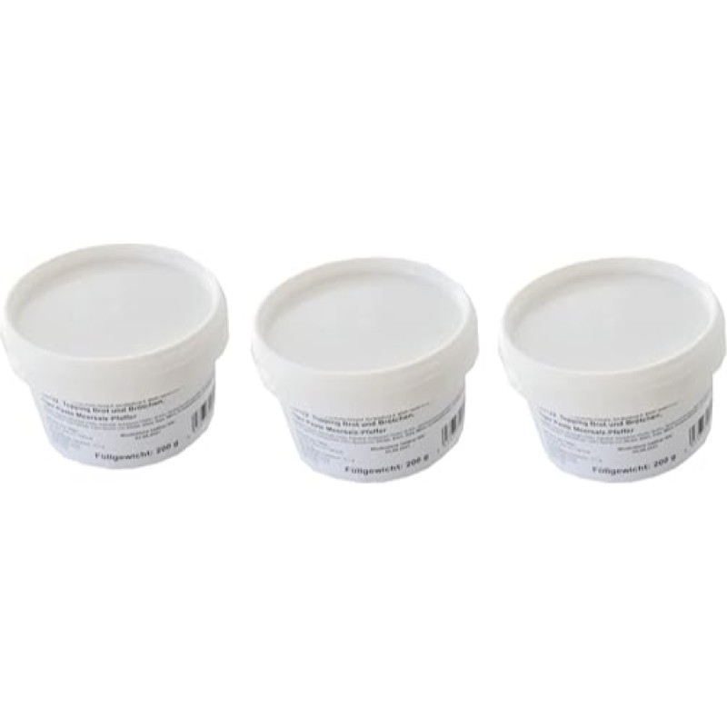 Hobby baker set: topping bread and rolls, tiger paste, sea salt pepper, 3 x 200 g for the perfect bread for grilling