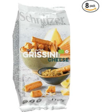 Schnitzer - Grissini Cheese Organic - 100 g - Pack of 8