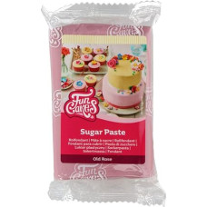 FunCakes Old Rose Roll Fondant Lengva naudoti, glotnus, lankstus, minkštas ir lankstomas, puikiai tinka tortams puošti, halal, košerinis ir be glitimo, 250 g, pakuotė po 1 vnt.