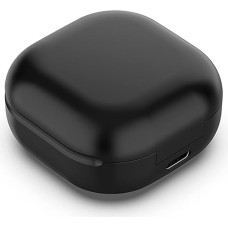 Charging Case Replacement for Samsung Galaxy Buds Live SM R180, Charging Dock with Cable (Black, Without Earbuds)