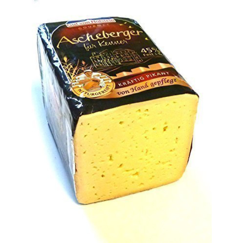 Tilsiter Cheese GvH Ascheberger for connoisseurs 45% fat per litre, lubricated 500g