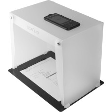 SCANLIO Pro Scanbox, Foldable Mobile Phone Scanner Holder, Smartphone Scanning Aid, Document Scanner and Mobile Scan Stand