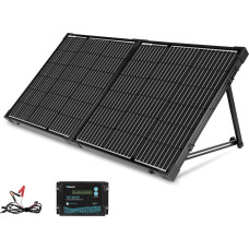 Renogy 100W 12V Monocrystalline Off-Grid Portable Foldable Solar Panel, Suitcase, Built-in Stand, with 20A Waterproof Charger Controller